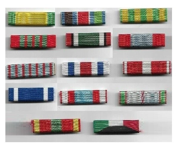 LOT DE 14 barrettes de rappel militaires "DIXMUDE" pour support