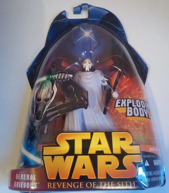 General Grievous Exploding STAR WARS FIGURE Revenge Of The Sith General Grievous Exploding Body £ ...