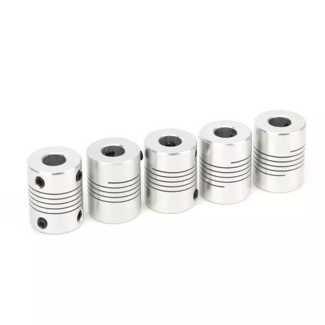 5Pcs Flexible Shaft Couplings For 3D Printer Stepper Motor Coupler 5 X 8mm