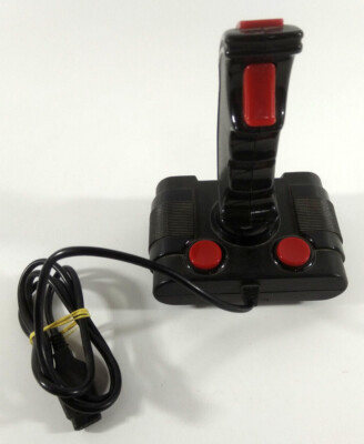 MANETTE JOYSTICK SWITCH JOY SJ-22 DOUBLE PRISE DB9 9 PIN AMSTRAD ATARI LOOSE 
