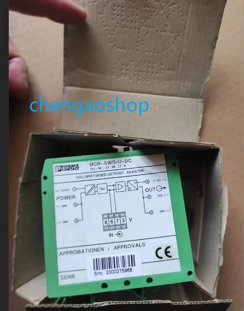 1PCS 2766779 MCR-SWG-U-DC (by DHL or Fedex) #U4001D YG