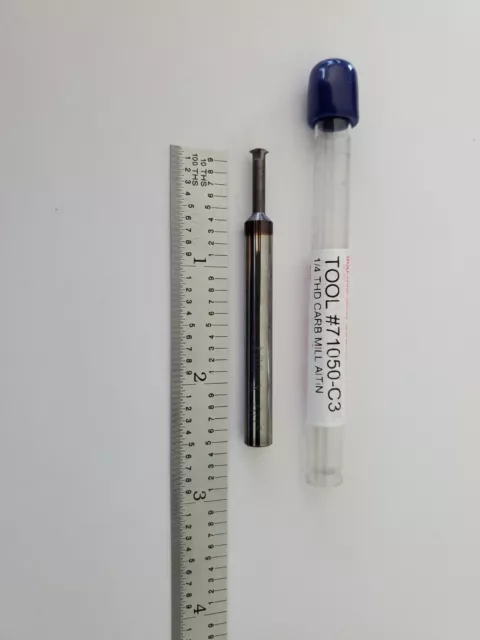 Harvey tool Carbide Thread Mill 4 Flute #71050-C3 ( .18 Dia X .5 Depth X .25...