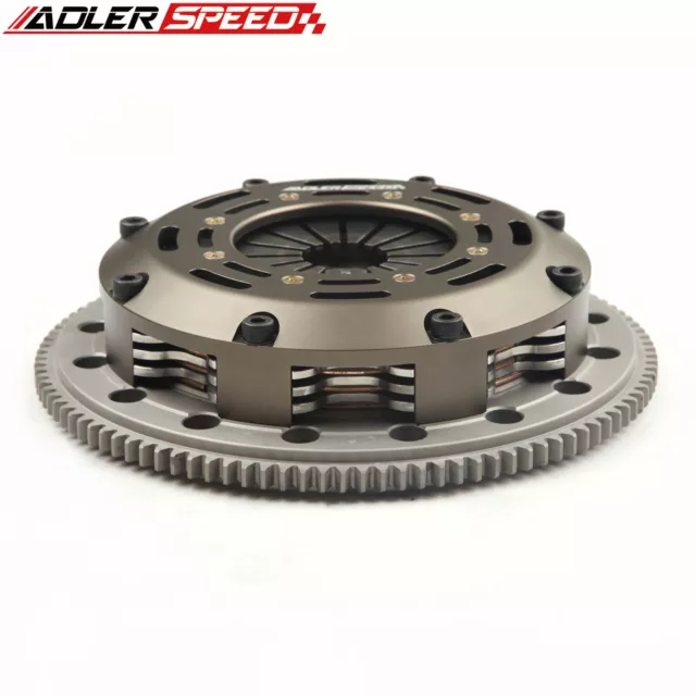 ADLERSPEED RACING CLUTCH TRIPLE DISC FOR ECLIPSE TALON TSi LASER RS 4G63 TURBO