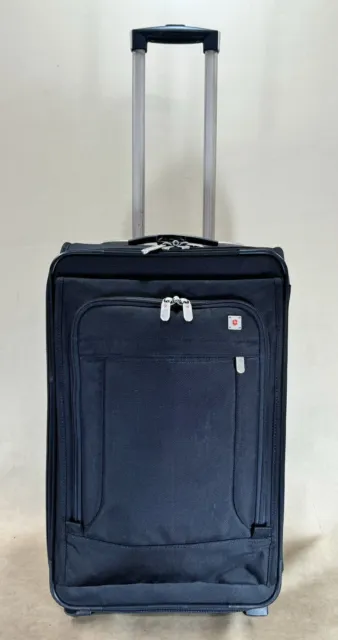 Victorinox Mobilizer NXT Black 22" Upright Wheeled Expandable Carry On Suitcase