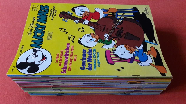 Micky Maus Hefte des Jahrgang 1983 mit Beilagen, sehr guter Zustand, zur Auswahl