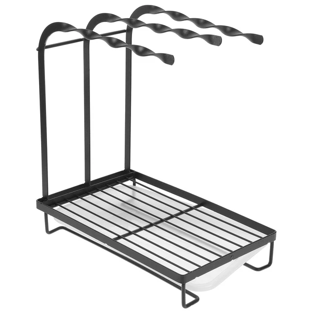 Scaffale Di Asciugatura Scarico Piatti Antiruggine Con Vassoio - Foto 2