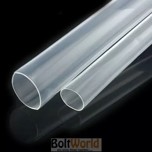 Clear Transparent Heat Shrink Tube Tubing Sleeve Cable Auto Wiring Boat Electric