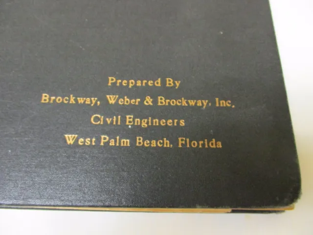 1935 PALM BEACH Atlas Maps Florida Mar-a-Lago Hotels Golf JFK Trump only 3 known 2