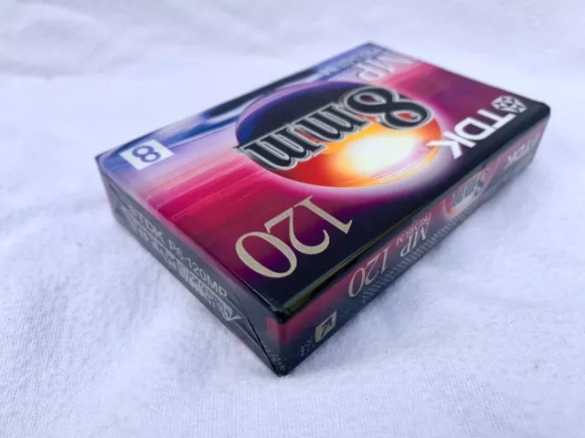 TDK 120MP Premium 8mm 120 Minute Premium Camcorder Video Cassette Sealed New 3