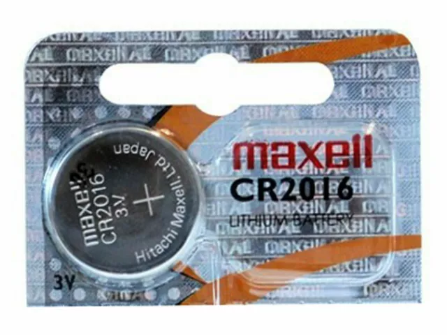 Maxell CR2016 3V Pile Batterie Cell Coin Crosser Cr Br DL Ecr Kcr Lm ML 2016