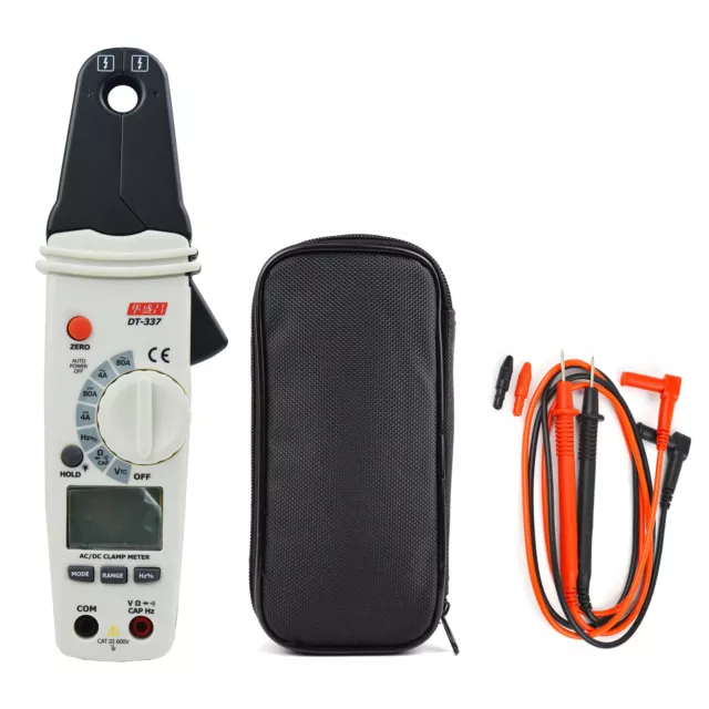 CEM DT-337 Digital Clamp Meters Mini AC/DC Clamp Meters Auto Power Off