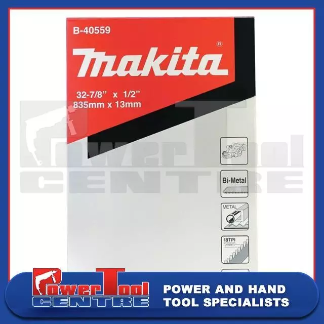 Makita B-40559 Pack of 5 Cordless Bandsaw Blades 32-7/8" 18TPI For DPB181 BPB181