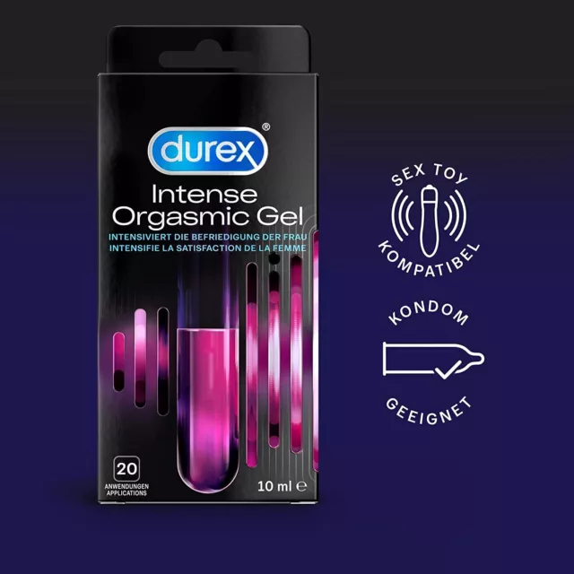 Durex Intense Orgasmic Gel Stimulationsgel Frau Mini-Pumpflasche 1er Pack 10 ml 2