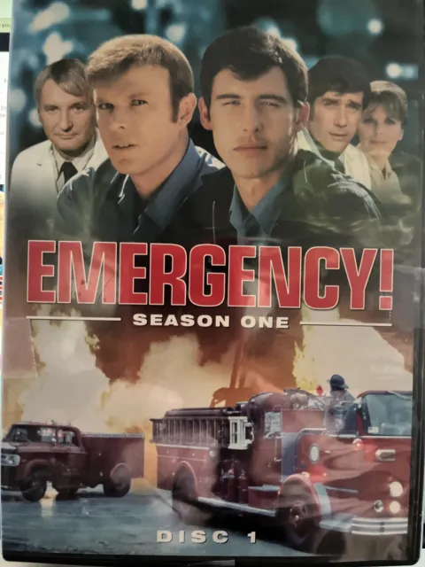 Emergency - The Complete First Season (DVD, 2005, 2-Disc Set) Used: Good