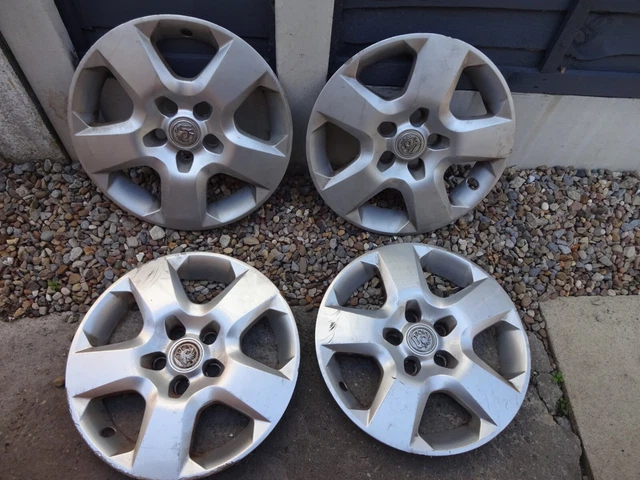 "Set di 4x16" Vauxhall Astra Zafira Vectra coprimozzo copriruota...wk35...