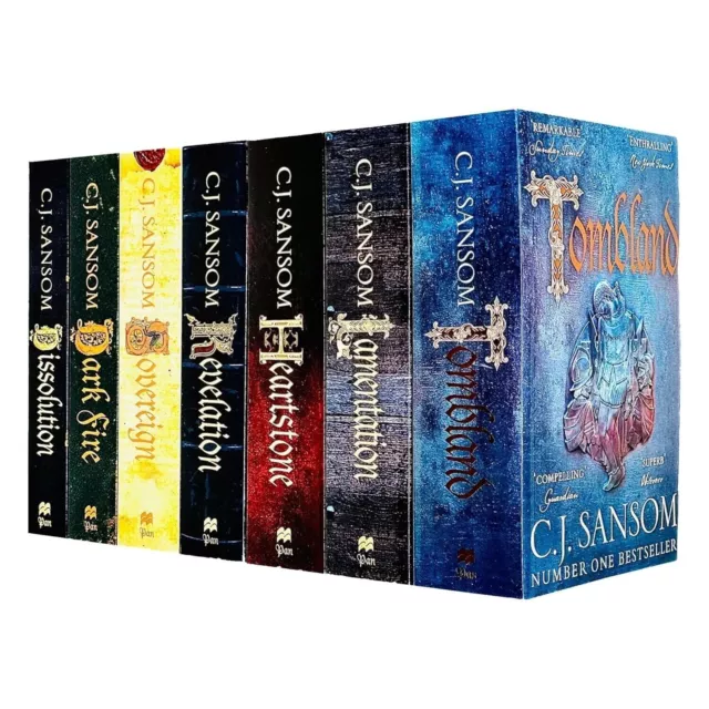 The Shardlake Series 7 Books Collection Set By C. J. Sansom Paperback NEW