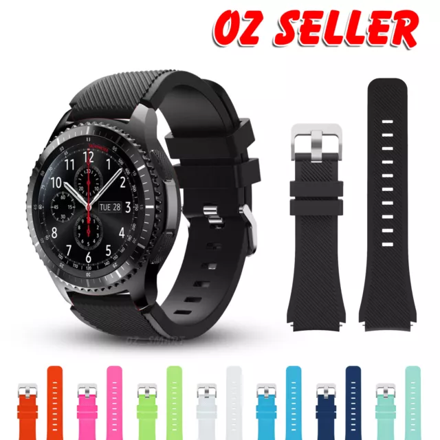 Samsung Gear S3 Frontier Classic Fashion Sports Silicone Bracelet Strap Band