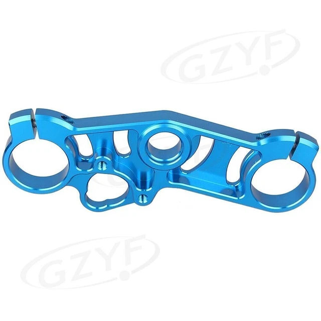 Ponte forcella superiore superiore M per Suzuki GSXR600/750 2006-2009 & GSXR1000 2007-08 blu