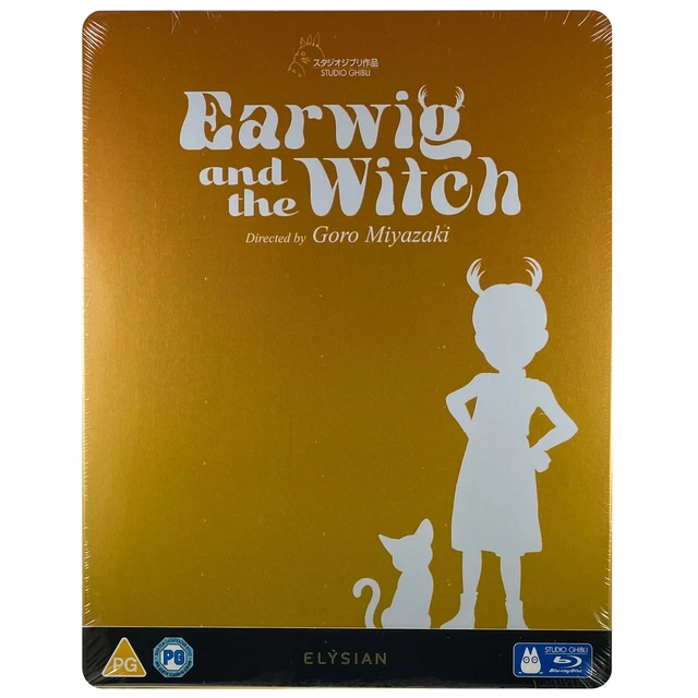 Earwig and the Witch Blu-Ray Steelbook *Paint Flaw* - UK Release Limited Edition