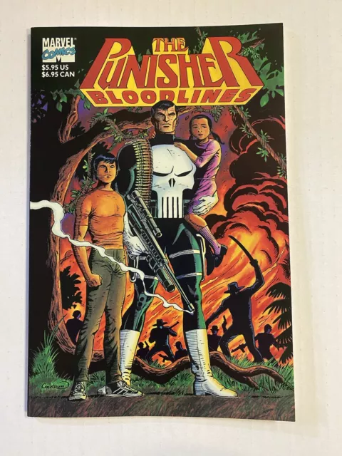 The Punisher Bloodlines Vol 1 by Conway & Cockrum, 1991, Marvel, One-shot, NM+
