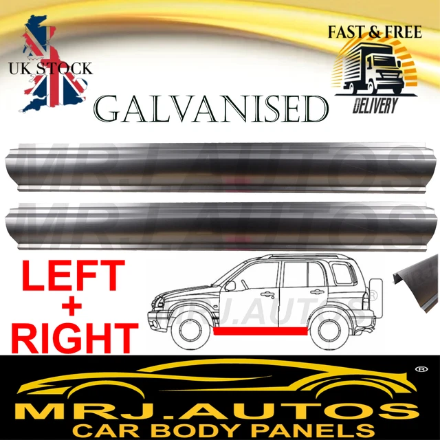 thumbnail image 2 of Audi A3 8P 2003-2012 3/5 Door - Pair Of Outer Sill Repair Panels - Galvanised Steel 2 of 2