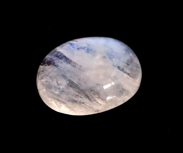 PIERRE DE LUNE arc-en-ciel de forme ovale naturelle non chauffée ...