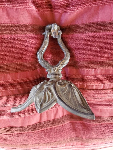 Ornate Rare Victorian Open Tulip School Bell Base - see pics and description!