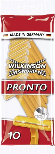 Wilkinson Sword Pronto Disposable Razors Pack of 10