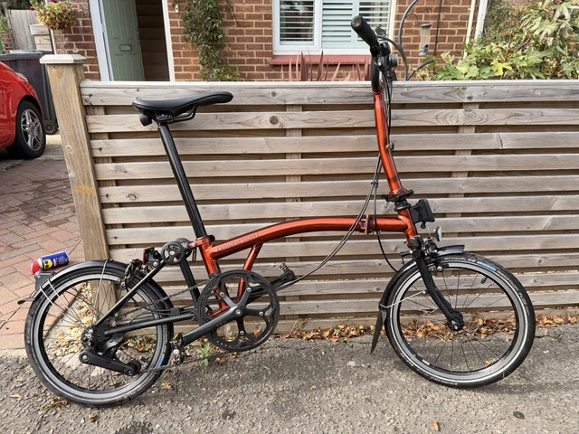 BROMPTON M4L P Line Urban 2024 Flame Laquer £1,842.70 - PicClick UK