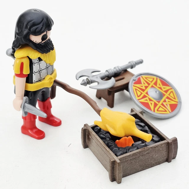 PLAYMOBIL 4769 Barbar Mit Hund Am Lagerfeuer - Special PLUS Figur