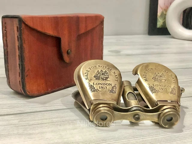 Boussole NKlaus Avec Anneau En Laiton - Modèle Vintage Maritime Compact, 4 Cm, Idéale Pour Décoration Ou Accessoire