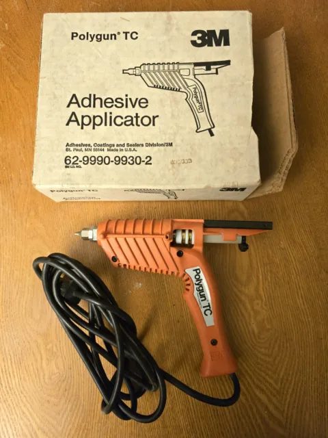 3M Poly Gun TC Glue Gun Adhesive Applicator With Special Tip  Heats Up Quickly