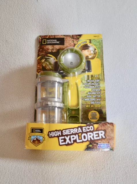 NEW National Geographic Sierra EcoExplorer 6-in-1 Tool Outdoor Learning Playset 