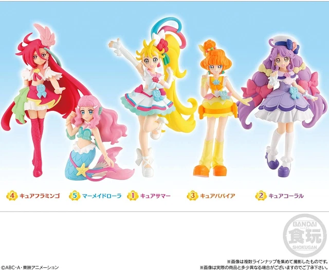 Tropical ~ Ju ! Rather Cure Cutie Figure All 5 Types Complete Set Tropical ~ Ju ! Rather Cure Cutie Figure All 5 Types Complete Set