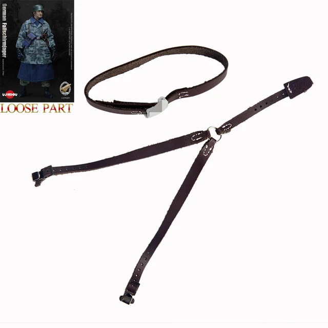 UJINDOU UD9009 1/6 WWII 1944 German Fallschirmjager Ardennes Figure Y Strap Belt