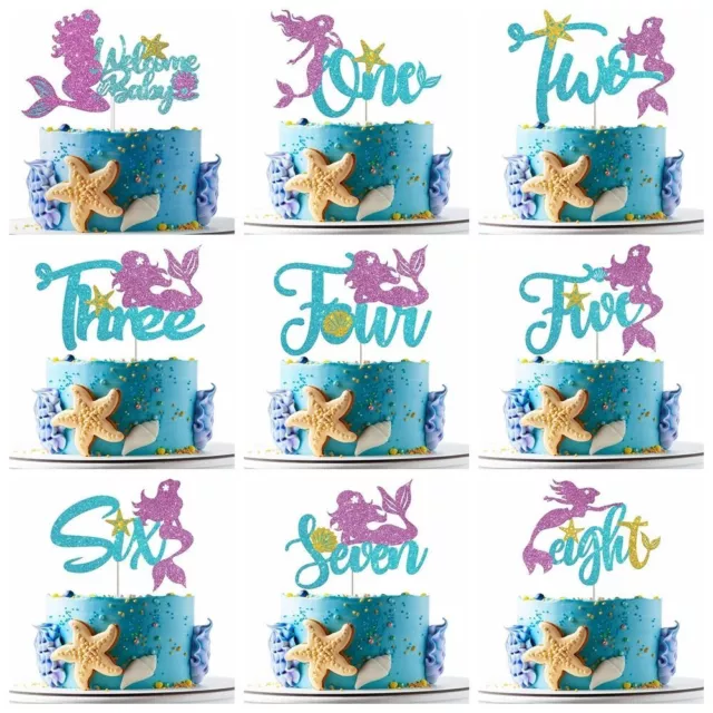 Insertion Cake Topper Sparkling Cake Decoration Cake Flag  Birthday Supplies