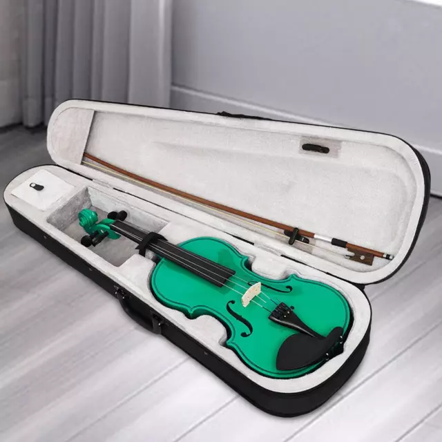 Violino 4/4 a grandezza naturale con kit custodia rigida per adulti,