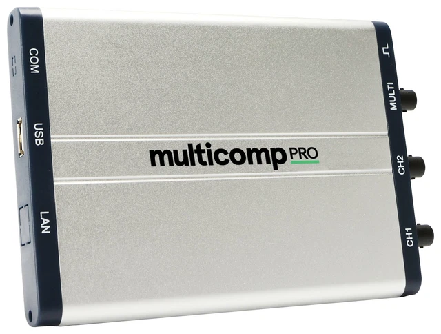 Pc Oscilloscope, 60Mhz, 2Ch, Bandwidth 60Mhz, Calculated Rise For Multicomp Pro