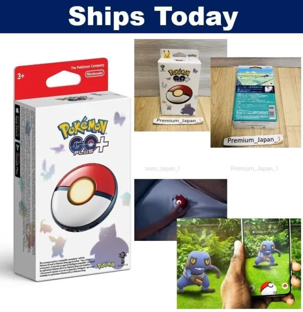 Nintendo Pokemon Go Plus + Armbandzubehör BRANDNEUES versiegeltes Produkt