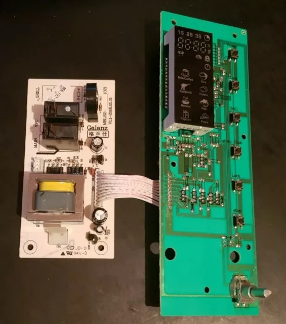 Microwave Oven Sanyo EM-S2297V Replacement Main PCB Control Panel Boards