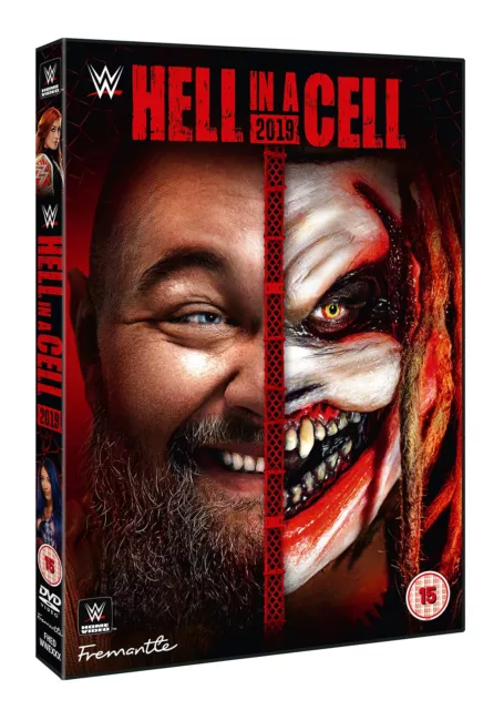 WWE: Hell In A Cell 2019 (DVD) 'The Fiend' Bray Wyatt Seth Rollins Becky Lynch