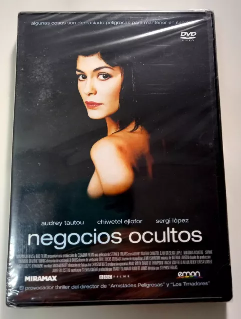 Negocios Ocultos - Dvd - Audrey Tautou - Sergi López  - Drama - Thriller