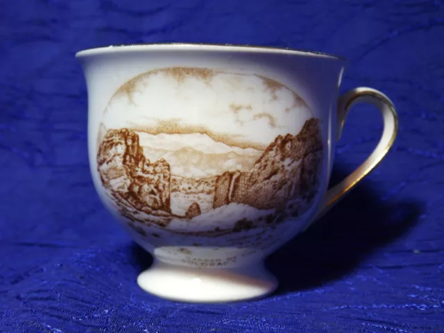 Staffordshire Royal Winton Gateway Garden Of The Gods Colorado Cup England