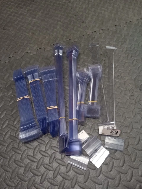 Assorted Price Hangers, Plastic , Retail
