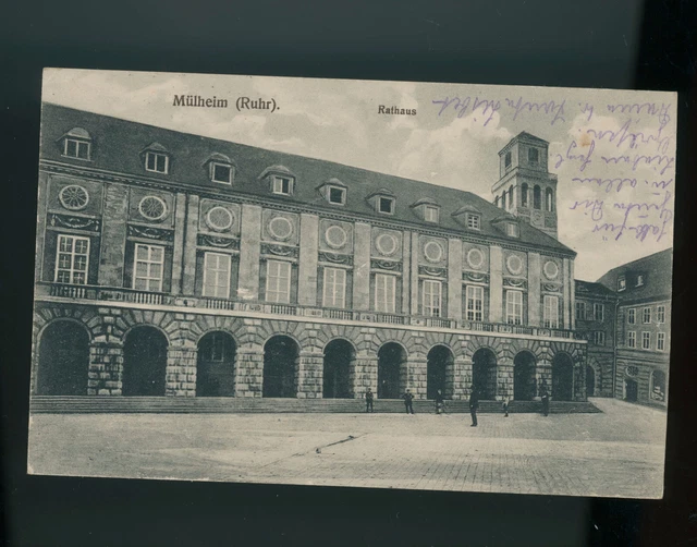 AK Mülheim Ruhr 1938 Witthausbusch Sonderstempel Wassersport Segelschiff Boot