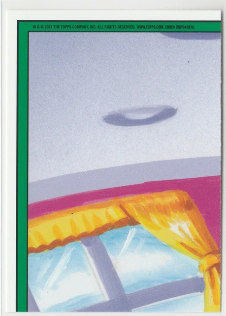 2021 Topps Garbage Pail Kids Food Fight Vindictive Vinnie 61b GPK sticker 2