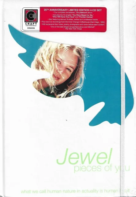 Jewel ‎– Pieces Of You (25th Anniversary Edition 4CD Box) Damaged Box
