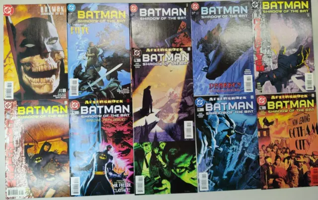 Batman: Legends of the Dark Knight #69-79 DC 1997/98 Comic Books VF/NM