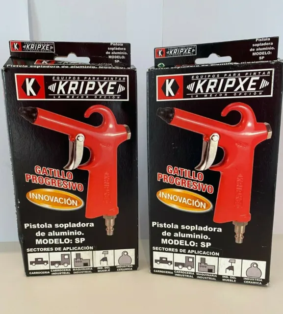Kripxe Sp Pistola De Soplado Aluminio Uso Industrial