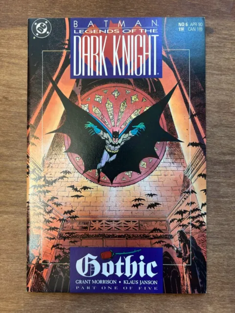 Batman Legends of the Dark Knight 6  1990 DC Comics VF/NM